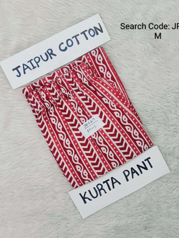 JP027- Jaipur Pant - Kurta Pant - Straight Pant