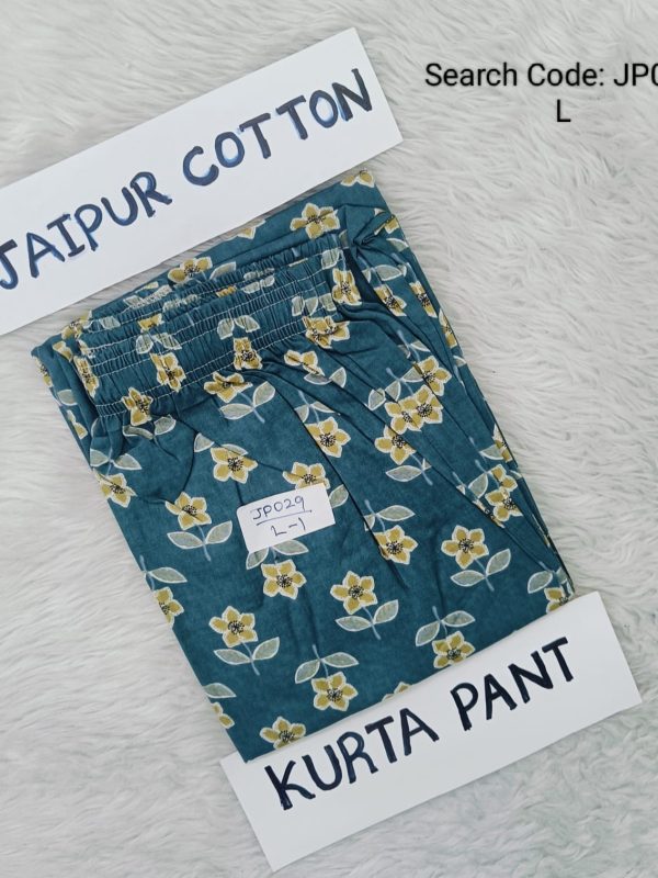 JP029- Jaipur Pant - Kurta Pant - Straight Pant