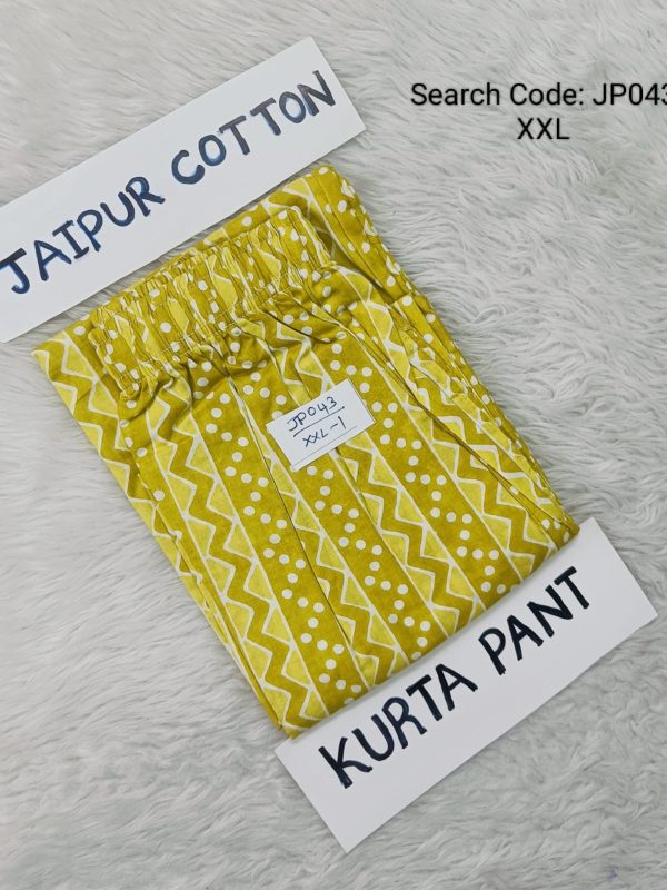 JP043- Jaipur Pant - Kurta Pant - Straight Pant