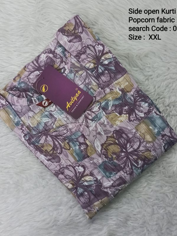 OZ175- XXL Size - Side Open Kurti - Clearance