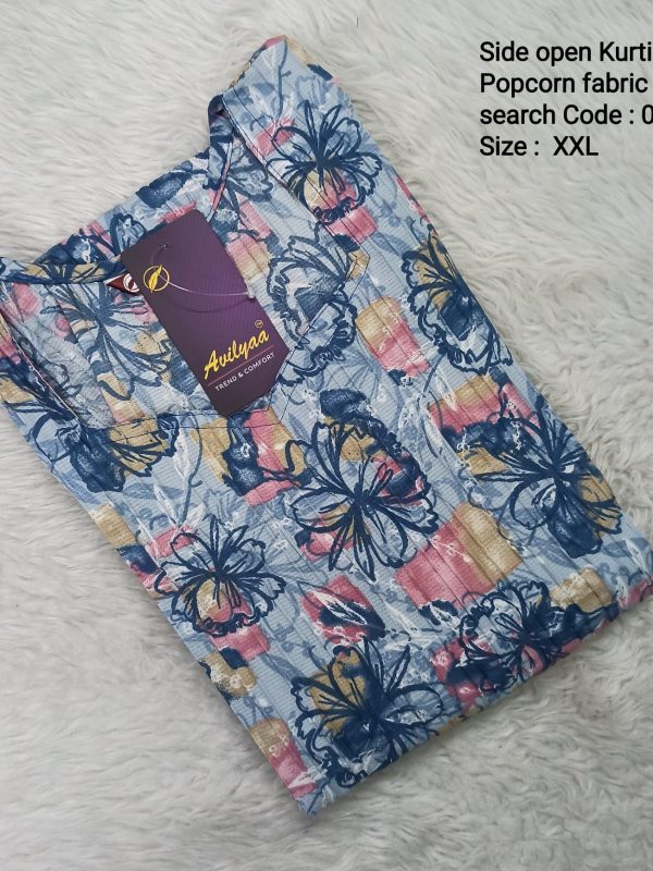 OZ174- XXL Size - Side Open Kurti - Clearance