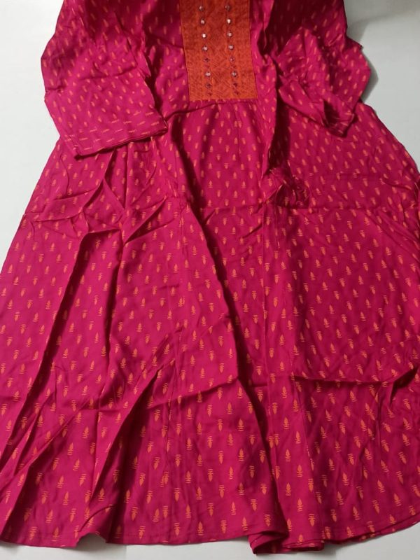 OZA195- 3XL Size - Anarkali - Clearance