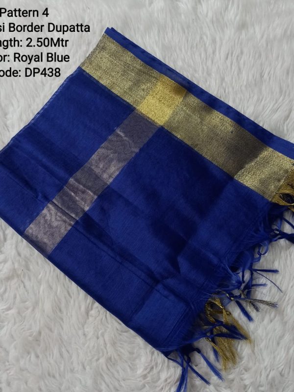 DP438 - Banarasi Border Dupatta