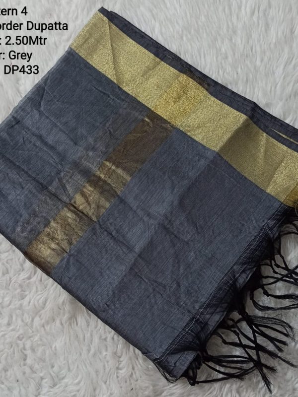 DP433 - Banarasi Border Dupatta