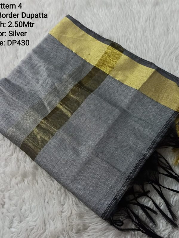 DP430 - Banarasi Border Dupatta