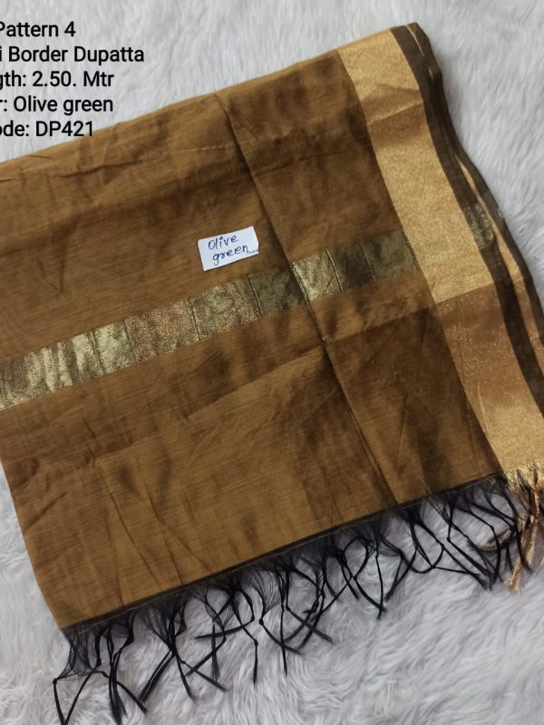 DP421- Banarasi Border Dupatta