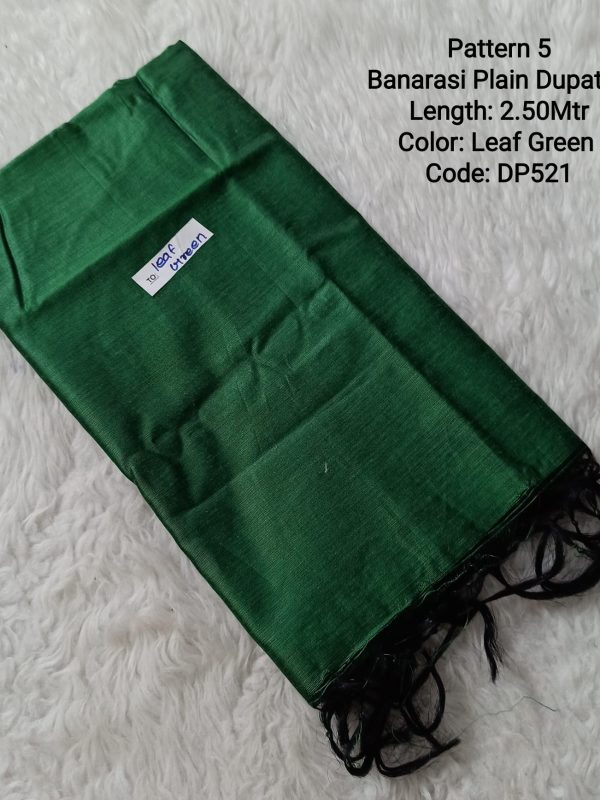 DP521- Banarasi Plain Soft Dupatta