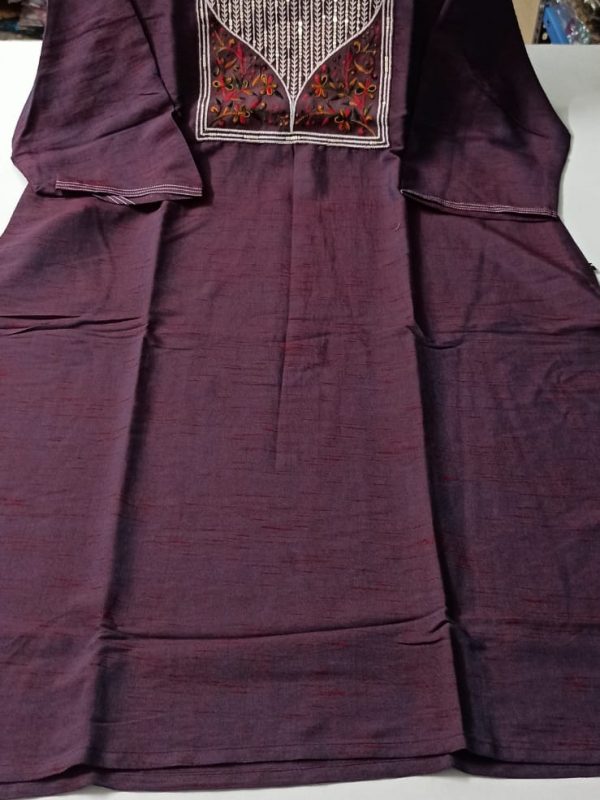 OZS208- 3XL Size - Side Open Kurti- Clearance
