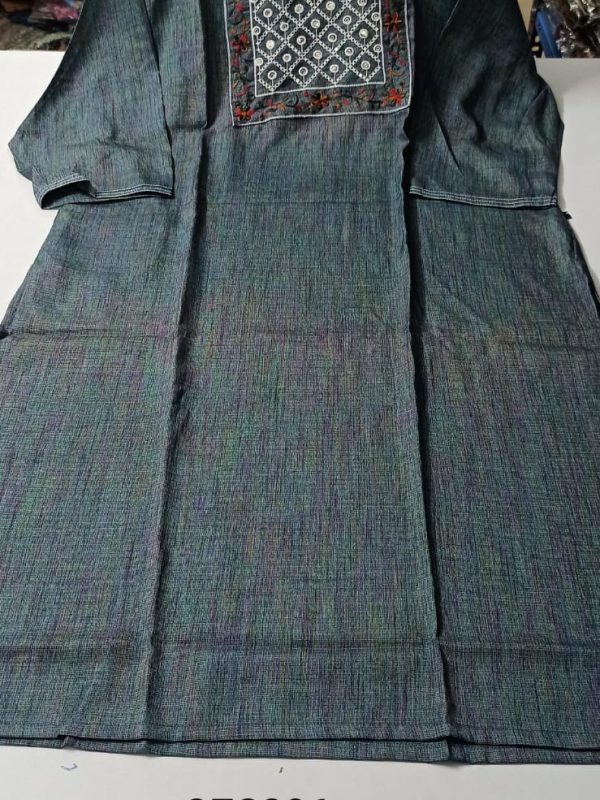OZS206- 3XL Size - Side Open Kurti- Clearance