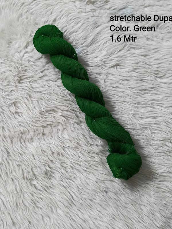 OZD021 - Stretchable Dupatta - Green