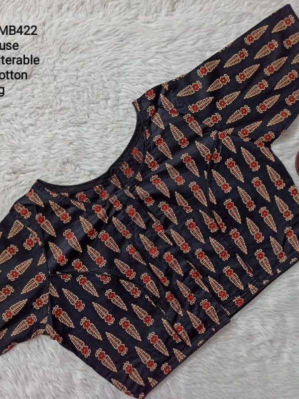 RMB422 - Ready to Wear Blouse - Free Size up to 42 inches | Princess cut Pattern