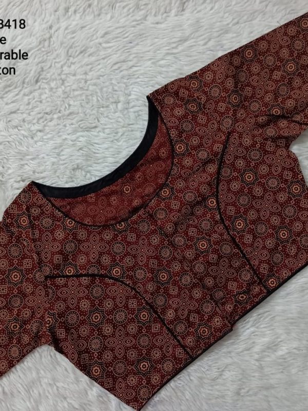 RMB418 - Ready to Wear Blouse - Free Size up to 42 inches | Princess cut Pattern