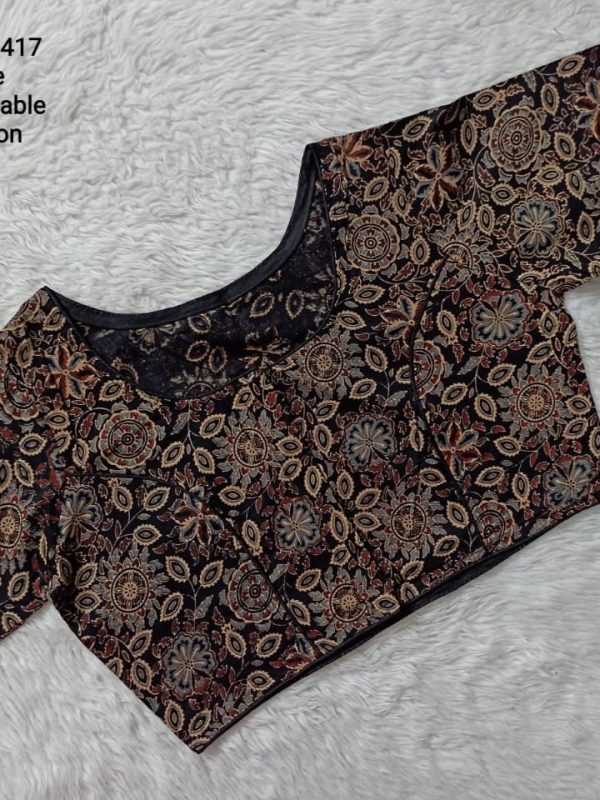 RMB417 - Ready to Wear Blouse - Free Size up to 42 inches | Princess cut Pattern