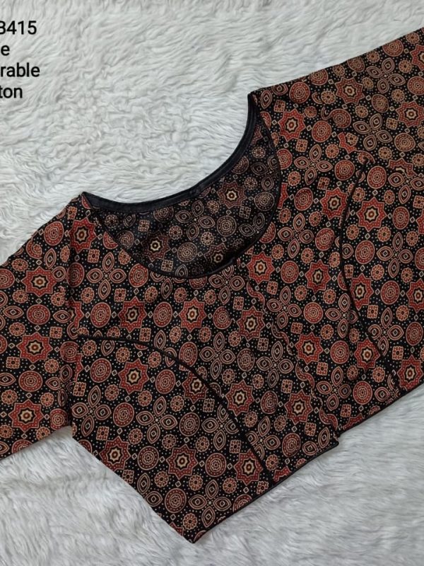 RMB415 - Ready to Wear Blouse - Free Size up to 42 inches | Princess cut Pattern