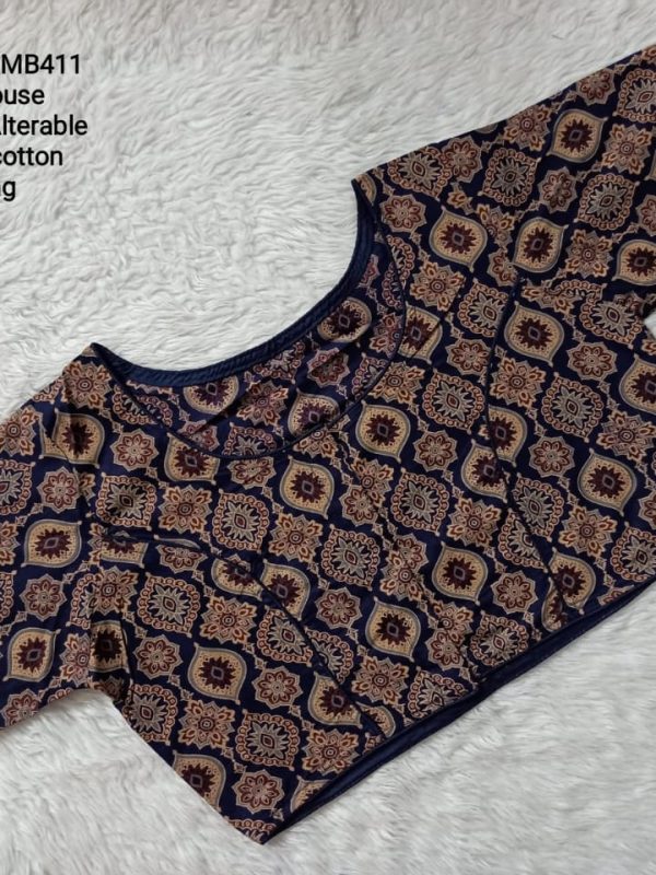 RMB411 - Ready to Wear Blouse - Free Size up to 42 inches | Princess cut Pattern