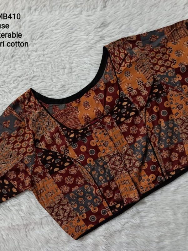 RMB410 - Ready to Wear Blouse - Free Size up to 42 inches | Princess cut Pattern