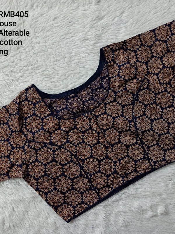 RMB405 - Ready to Wear Blouse - Free Size up to 42 inches | Princess cut Pattern