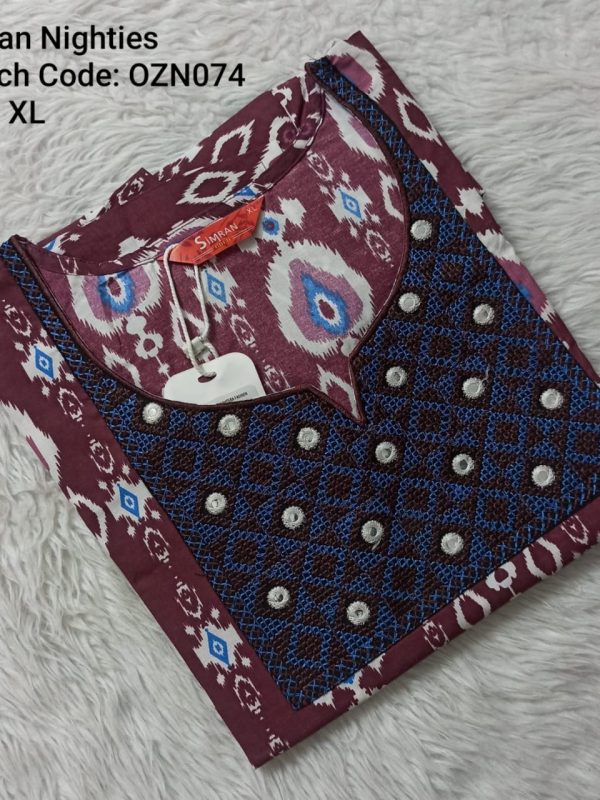 OZN074 - Cotton Nighties -XL Size
