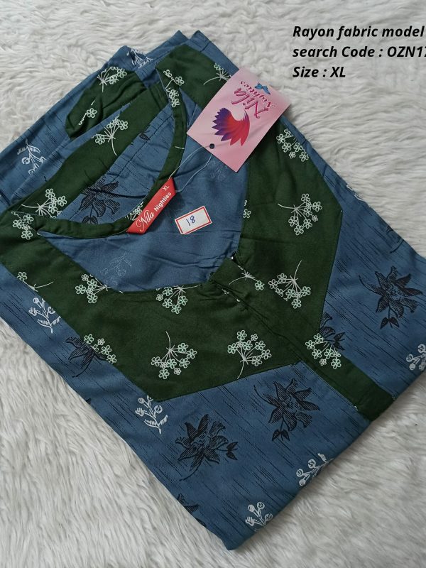 OZN17- Rayon Nighties - XL Size