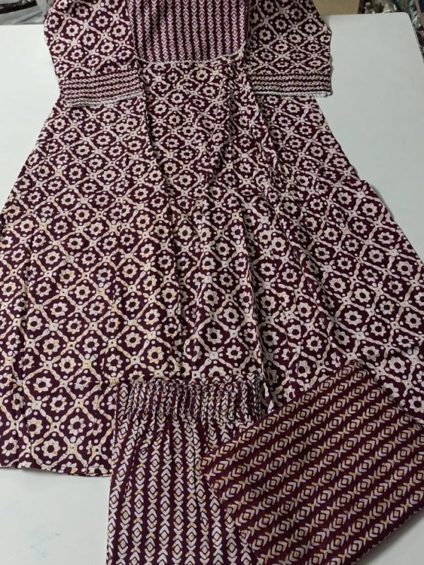 JCAFS217 - Jaipur Cotton Anarkali Suit Set