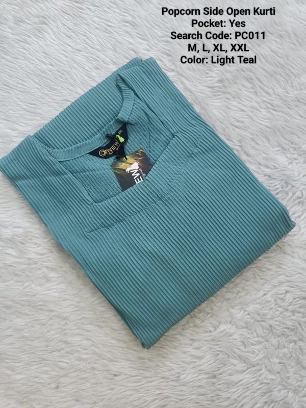 PC011 - Popcorn Fabric Kurtis