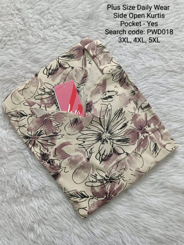 PWD018- Daily Wear Budget Friendly Kurtis - 3XL to 5XL