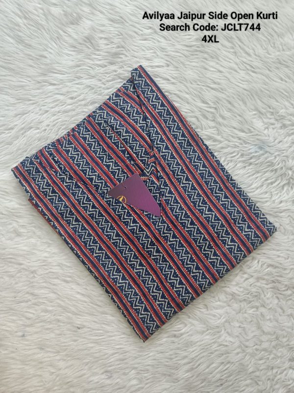 JCLT744- Jaipur Cotton Top Only without Lining