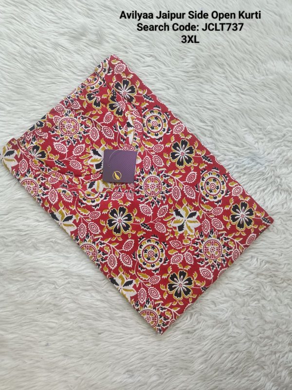 JCLT737- Jaipur Cotton Top Only without Lining