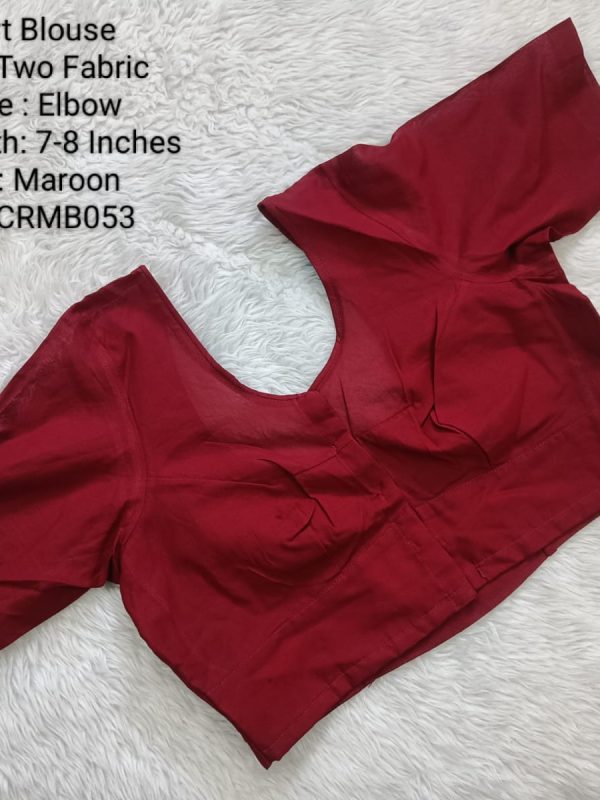 CRMB053 - 3 Dart Readymade Blouse - Tamilnadu Style Stitching