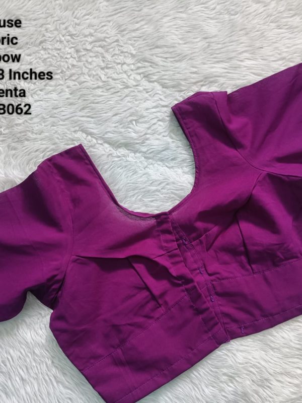 CRMB062 - 3 Dart Readymade Blouse - Tamilnadu Style Stitching