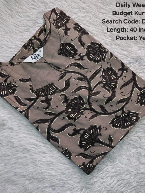 DW032- Daily Wear Budget Friendly Kurtis
