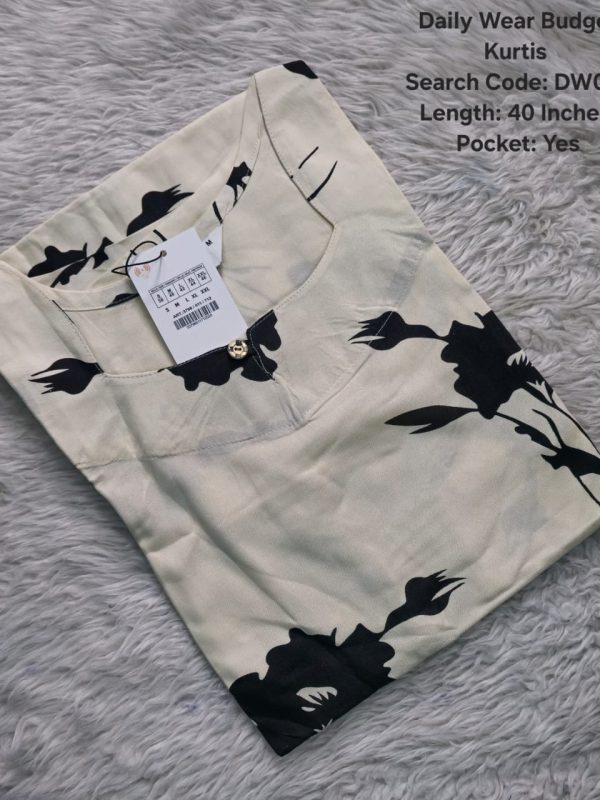 DW021 - Daily Wear Budget Friendly Kurtis