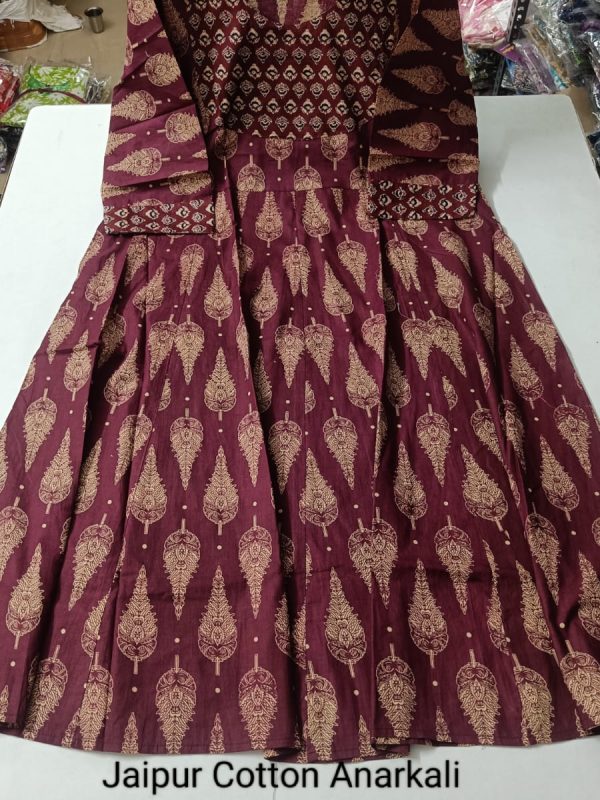 JA483 - Jaipur Cotton Anarkali