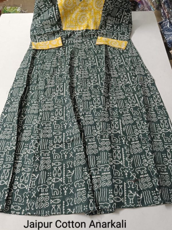 JA481- Jaipur Cotton Anarkali