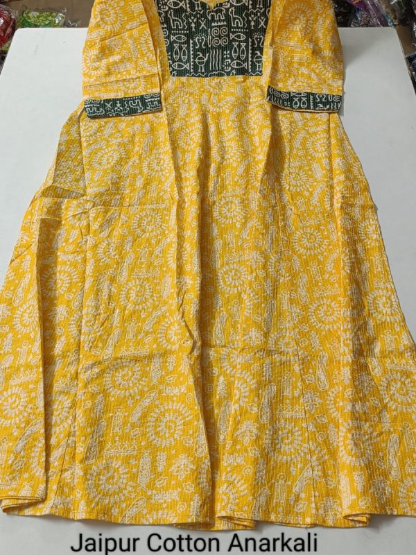 JA477- Jaipur Cotton Anarkali