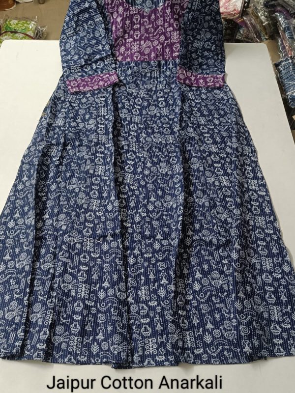 JA476- Jaipur Cotton Anarkali