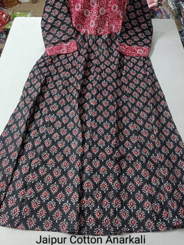 JA474- Jaipur Cotton Anarkali