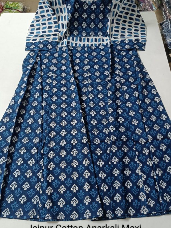 JA465- Jaipur Cotton Anarkali