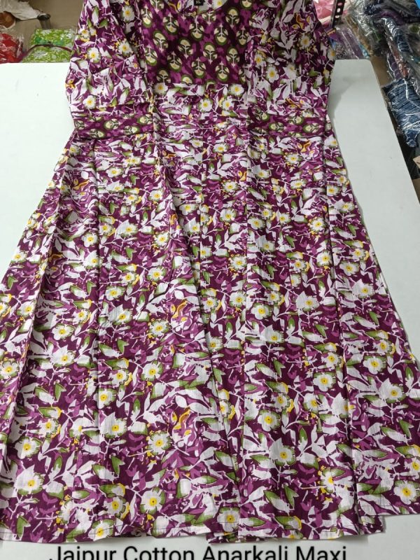 JA463- Jaipur Cotton Anarkali
