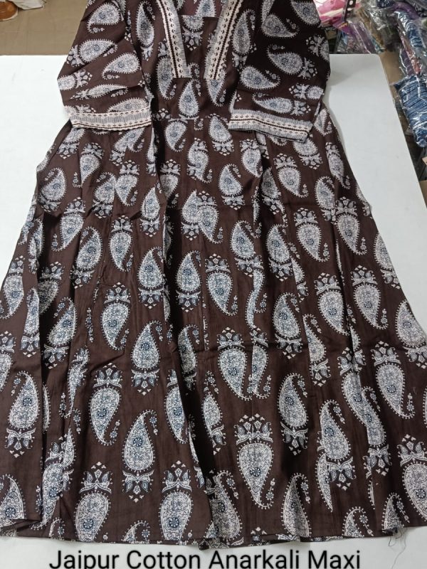 JA461- Jaipur Cotton Anarkali