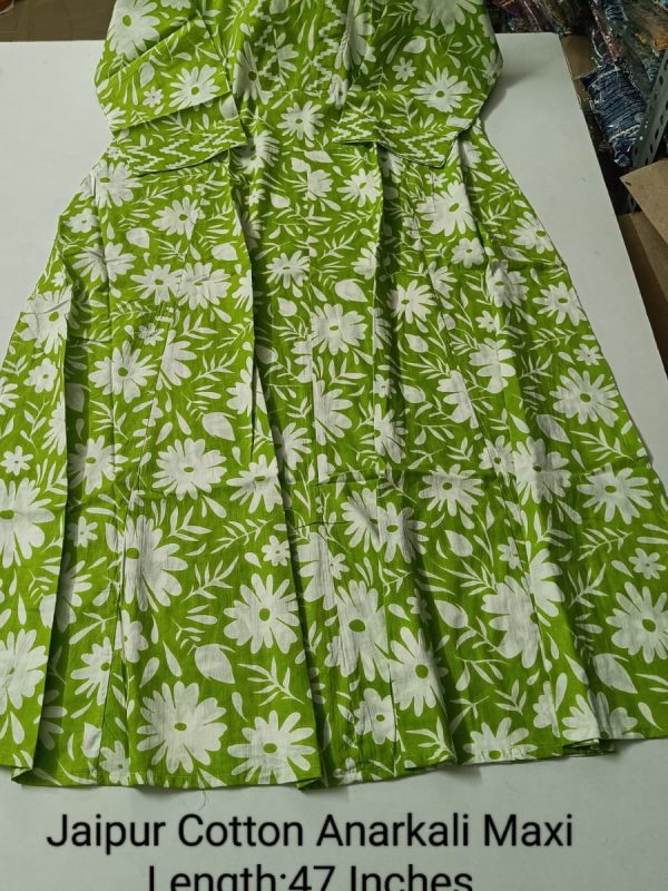 JA460- Jaipur Cotton Anarkali