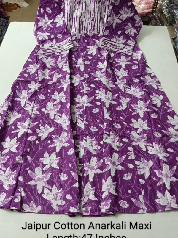 JA453- Jaipur Cotton Anarkali
