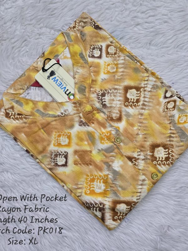 PK018 - Side Open Kurtis with Pocket