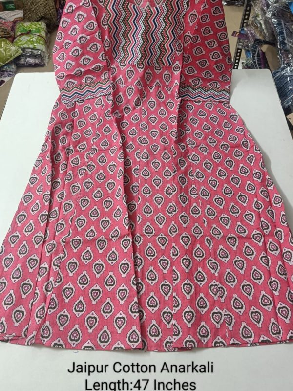 JA502- Jaipur Cotton Anarkali
