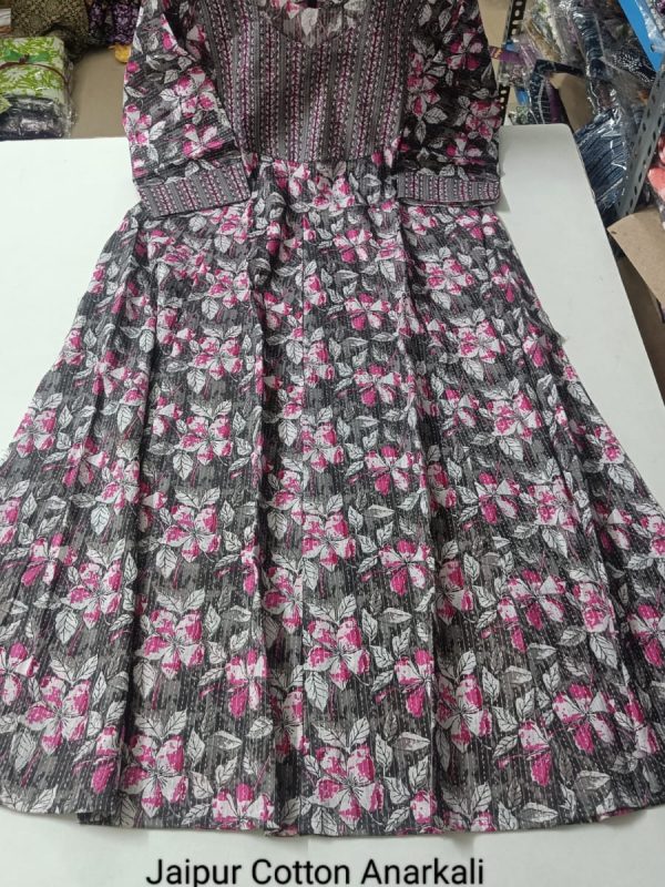 JA496 - Jaipur Cotton Anarkali