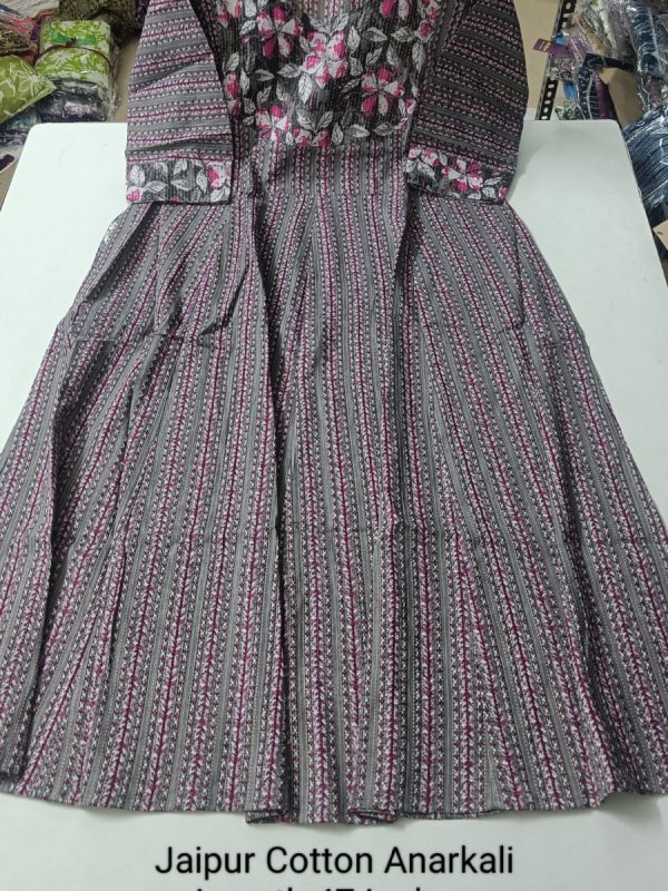 JA494 - Jaipur Cotton Anarkali