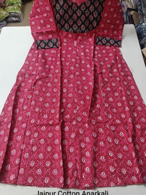 JA492 - Jaipur Cotton Anarkali