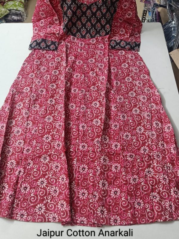 JA490 - Jaipur Cotton Anarkali