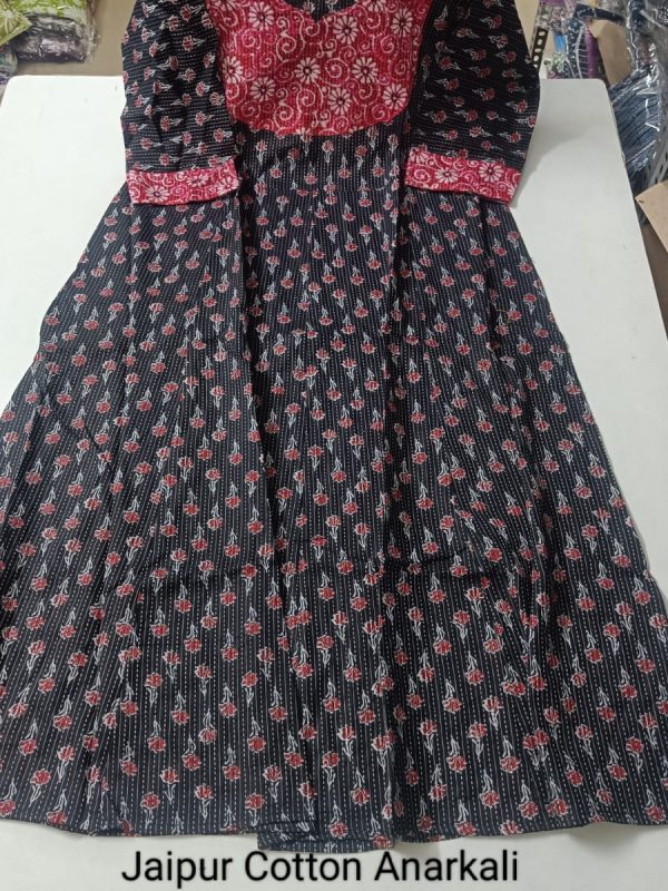 JA488 - Jaipur Cotton Anarkali