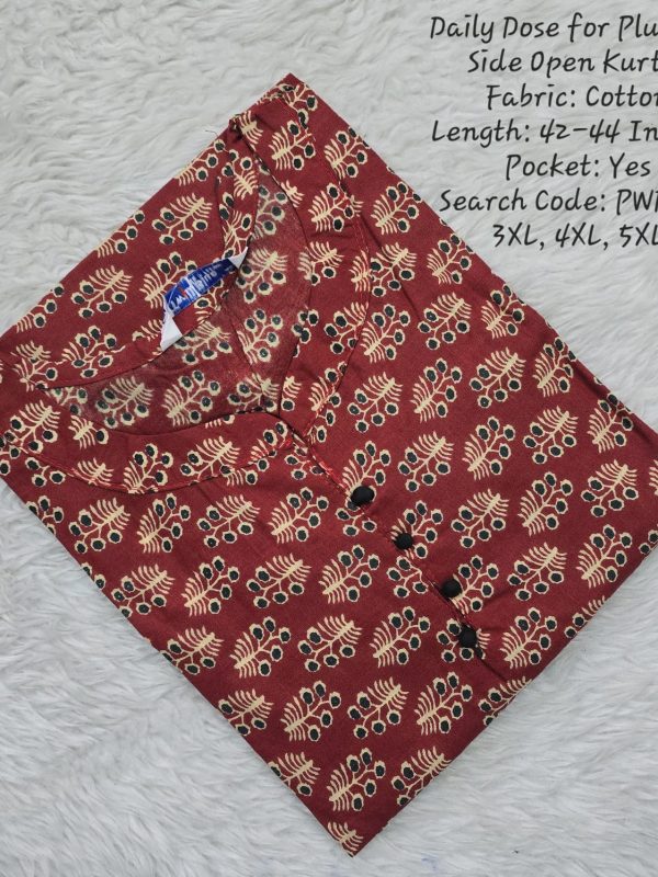 PWD038- Daily Wear Budget Friendly Kurtis - 3XL to 5XL